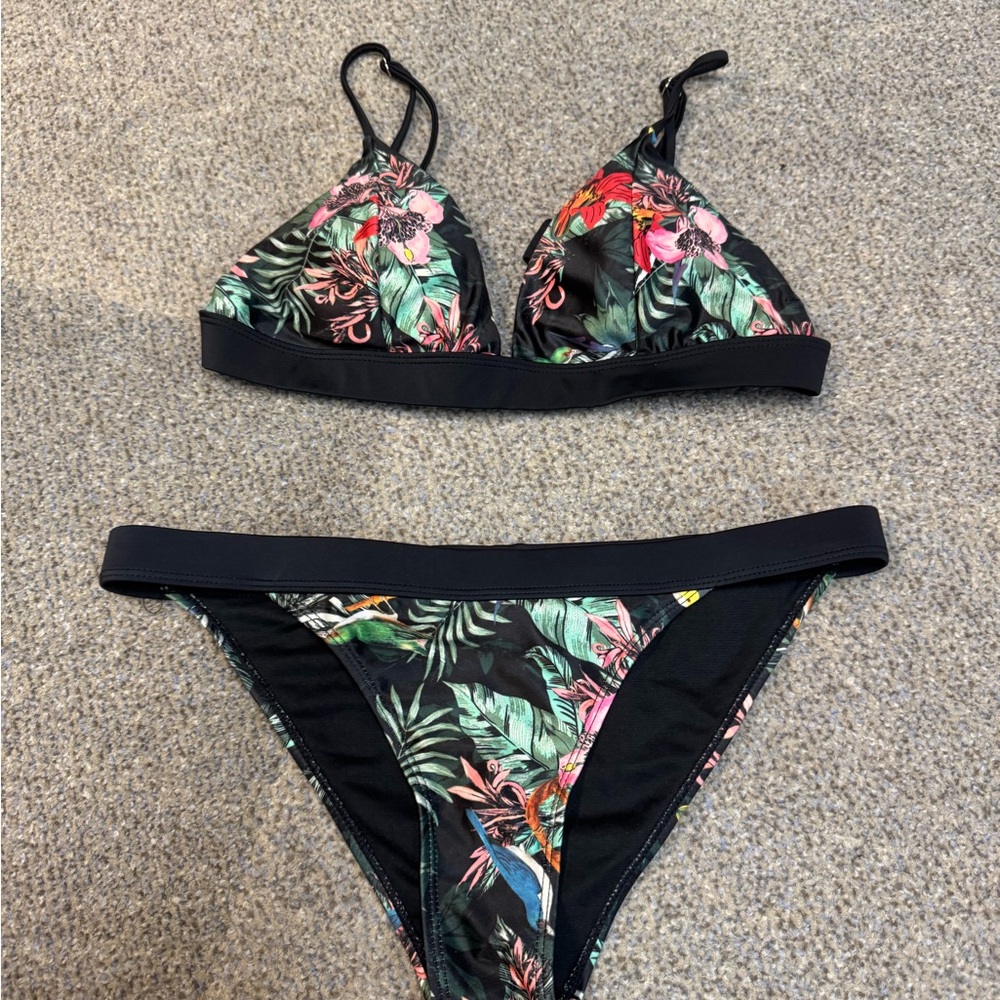 Tropical Floral Bikini Set